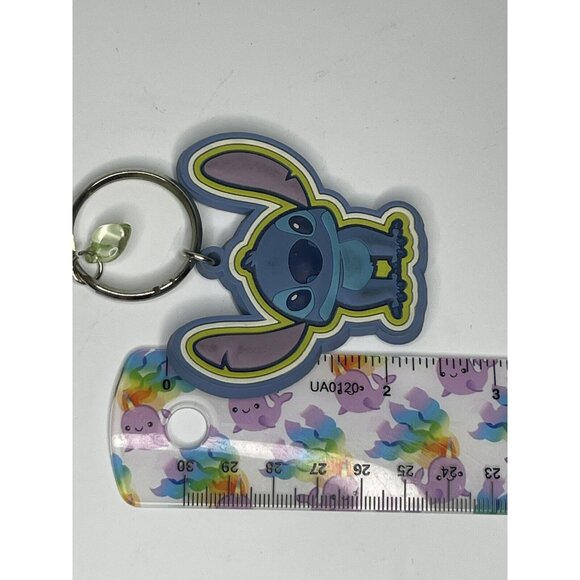Vtg Stitch 2 pc NOS 2002 DISNEY Pin Alien Ebay Auctions LE 5000 PLUS keychain - Picture 11 of 11
